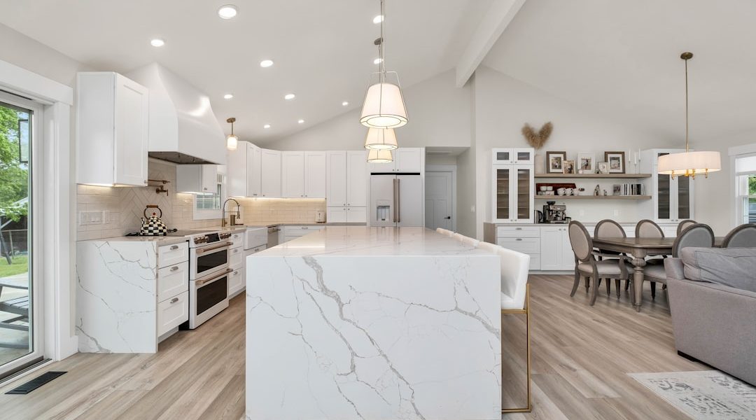 Photo Modern kitchen island