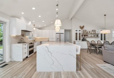 Photo Modern kitchen island